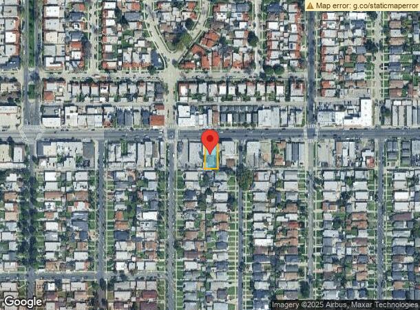  2712 W Vernon Ave, Los Angeles, CA Parcel Map