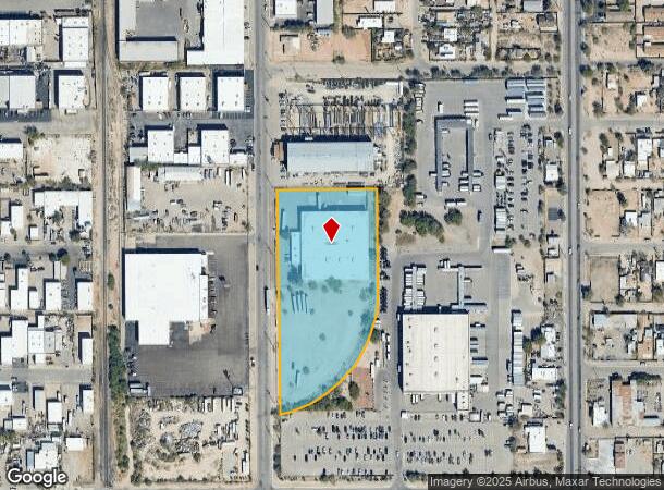  1625 S Euclid Ave, Tucson, AZ Parcel Map