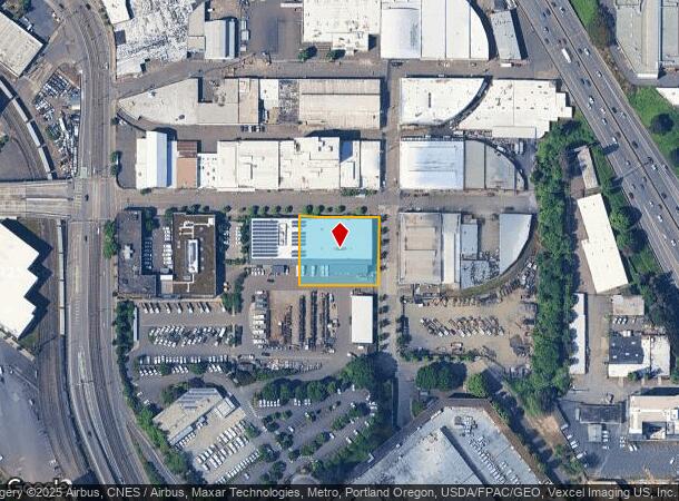  614 N Tillamook St, Portland, OR Parcel Map