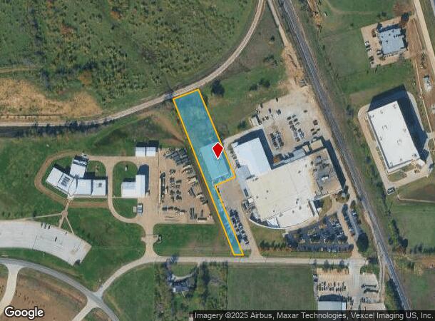  3102 Jim Christal Rd, Denton, TX Parcel Map