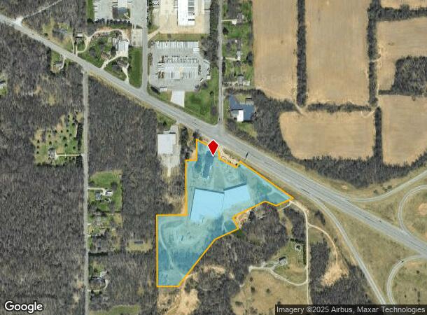 7102 Lincoln Way W, South Bend, IN Parcel Map