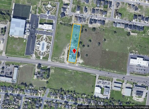  1209 E Nolana Loop, Pharr, TX Parcel Map