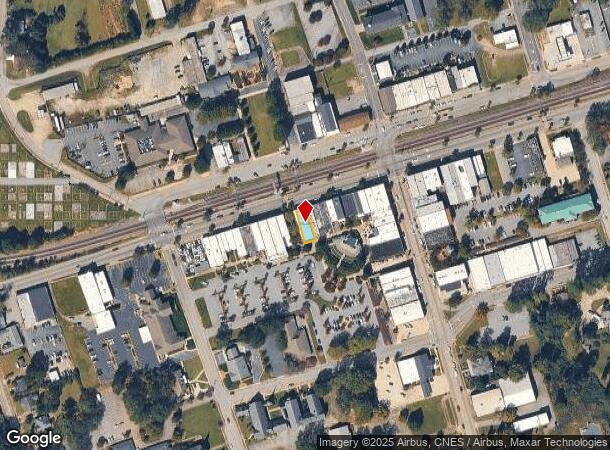  203 W Main St, Easley, SC Parcel Map