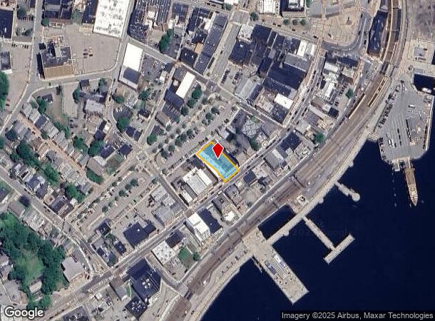 121 Bank St, New London, CT Parcel Map