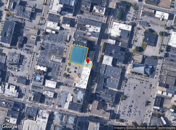 642 Main St, Buffalo, NY Parcel Map