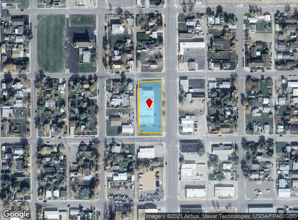  618 N Center Ave, Hardin, MT Parcel Map