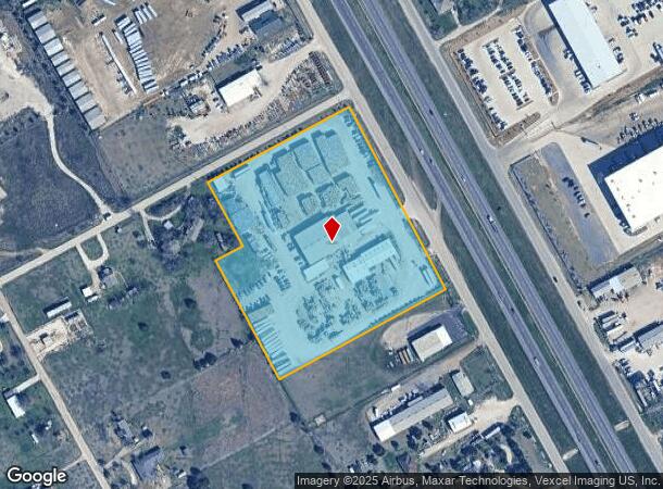  3532 S Burleson Blvd, Alvarado, TX Parcel Map