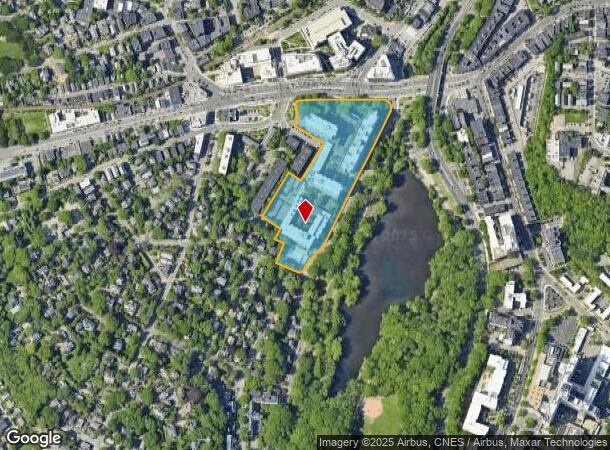  99 Pond Ave, Brookline, MA Parcel Map