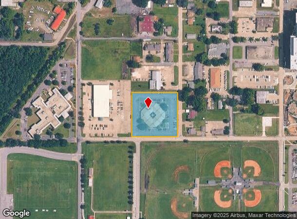  333 S 38Th St, Muskogee, OK Parcel Map