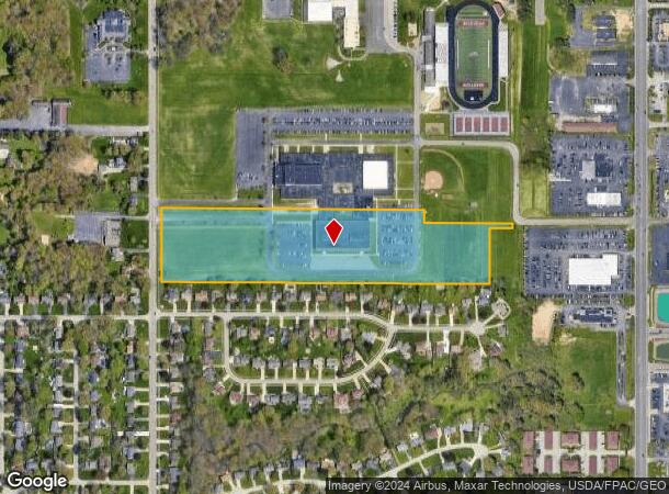  7777 Glenwood Ave, Youngstown, OH Parcel Map