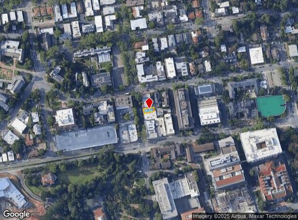  1829 Euclid Ave, Berkeley, CA Parcel Map