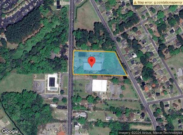  2111 N Queen St, Kinston, NC Parcel Map