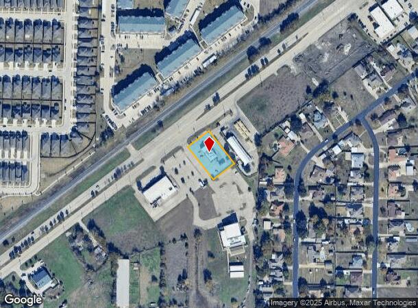  7050 Highway 78, Sachse, TX Parcel Map