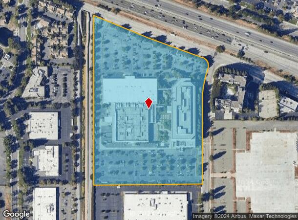  3200 Lakeside Dr, Santa Clara, CA Parcel Map