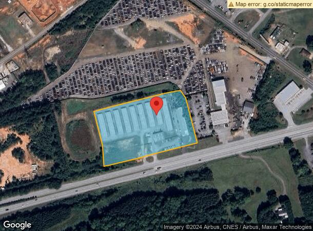  13070 E Wade Hampton Blvd, Greer, SC Parcel Map