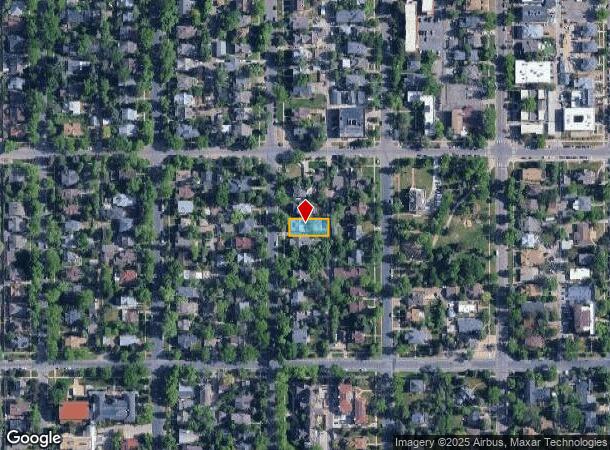 962 11Th St, Boulder, CO Parcel Map