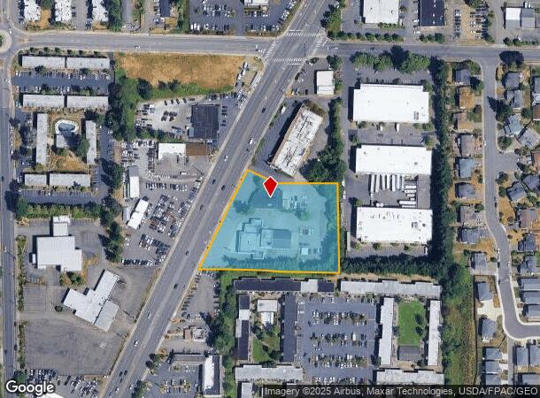  20505 Highway 99, Lynnwood, WA Parcel Map