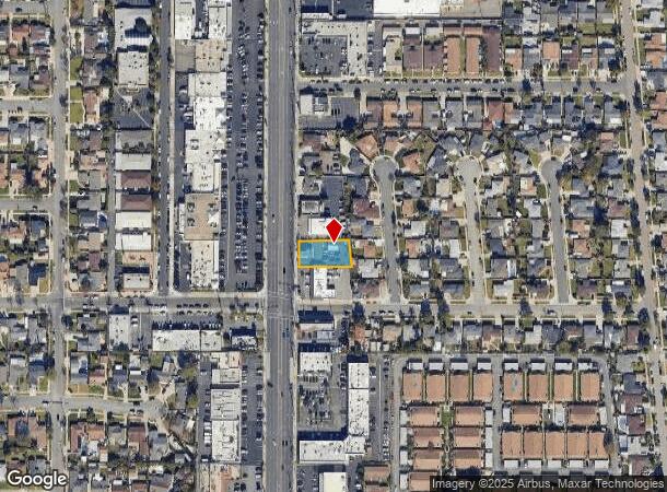  745 N Tustin St, Orange, CA Parcel Map