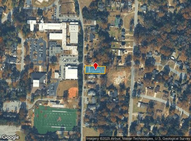  2020 Sheffield Dr, Columbus, GA Parcel Map