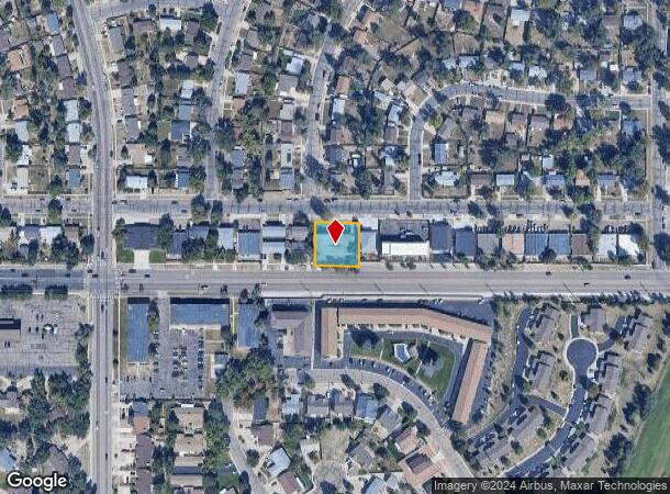  3635 Michigan Ave, Colorado Springs, CO Parcel Map