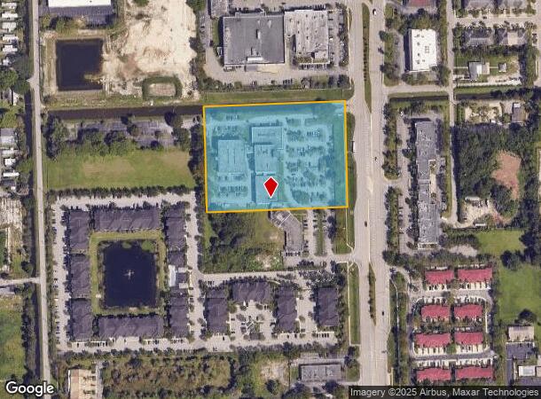  4801 S University Dr, Davie, FL Parcel Map