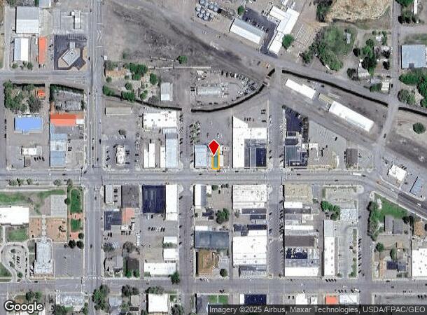 813 1St Ave, Monte Vista, CO Parcel Map