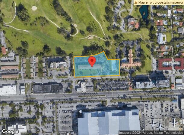  105 Fairway Dr, Miami Springs, FL Parcel Map