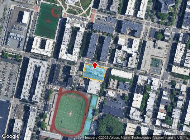 1032 Grand St, Hoboken, NJ Parcel Map