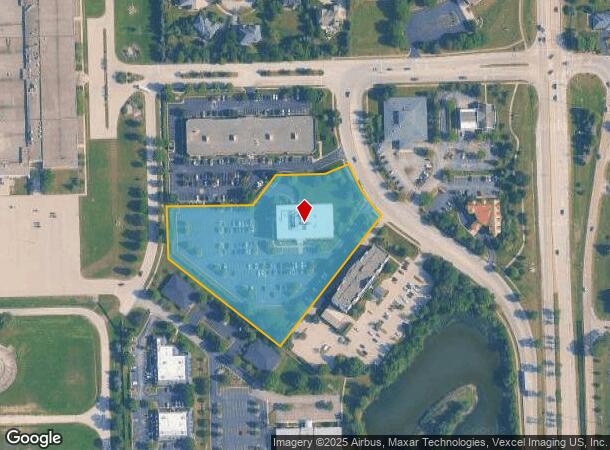  15W060 N Frontage Rd, Burr Ridge, IL Parcel Map