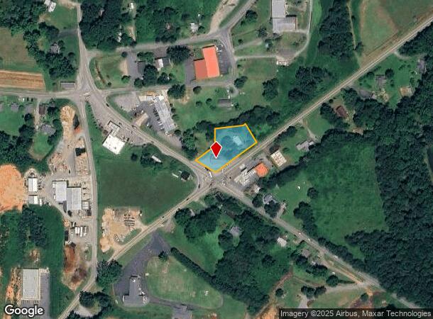  108 E Nc, Mill Spring, NC Parcel Map