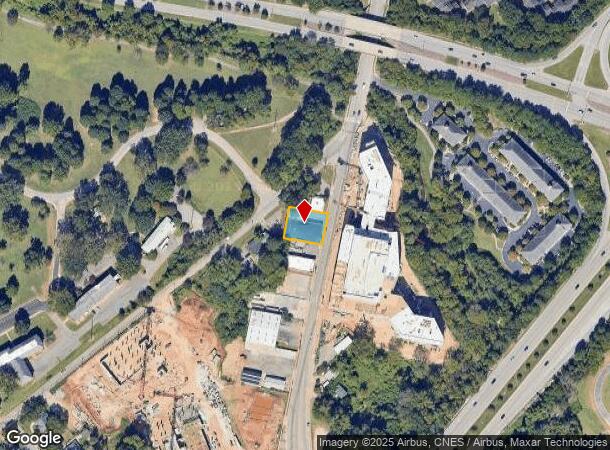  1010 S Saunders St, Raleigh, NC Parcel Map