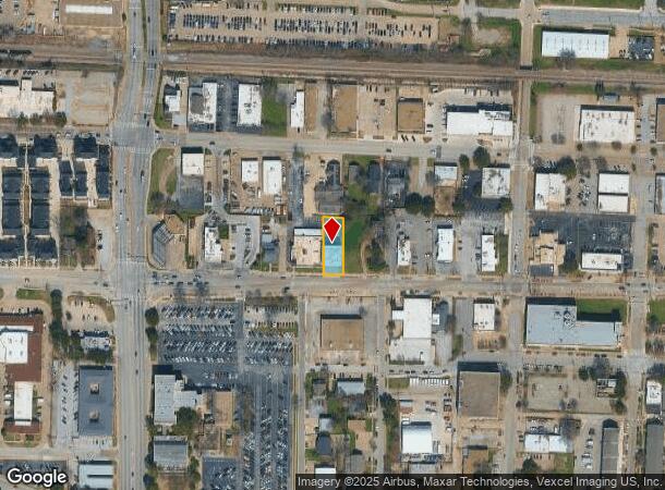  505 W Abram St, Arlington, TX Parcel Map
