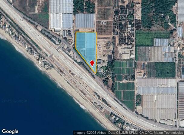 3684 Via Real, Carpinteria, CA Parcel Map