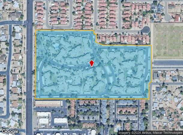  14221 N 51St Ave, Glendale, AZ Parcel Map