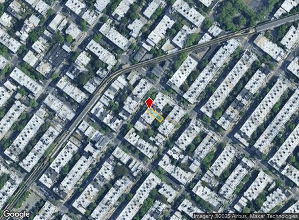 1824 Woodbine St, Ridgewood, NY Parcel Map