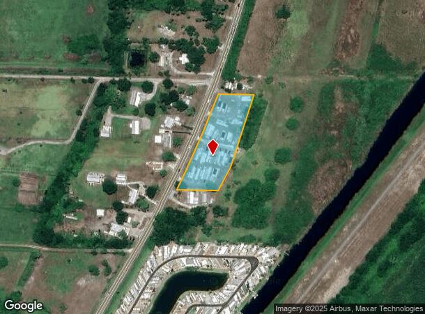  7650 Highway 78 W, Okeechobee, FL Parcel Map