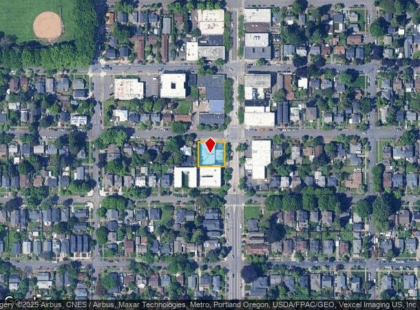  8035 N Denver Ave, Portland, OR Parcel Map