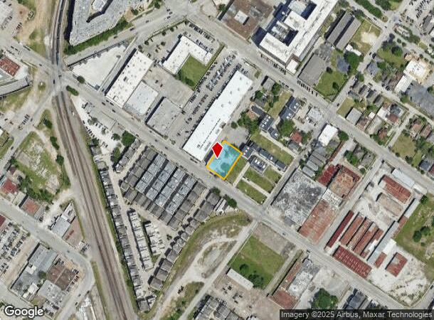 2409 Commerce St, Houston, TX Parcel Map