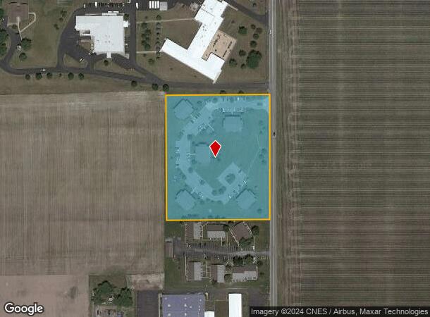  641 N Franklin St, Van Wert, OH Parcel Map