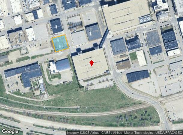 1301 Mulberry St, Des Moines, IA Parcel Map