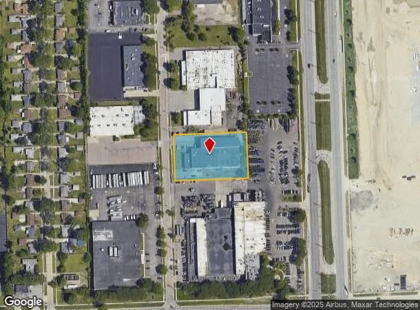  23220 Pinewood St, Warren, MI Parcel Map