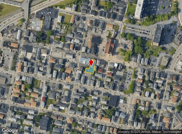  199 Columbia St, Fall River, MA Parcel Map