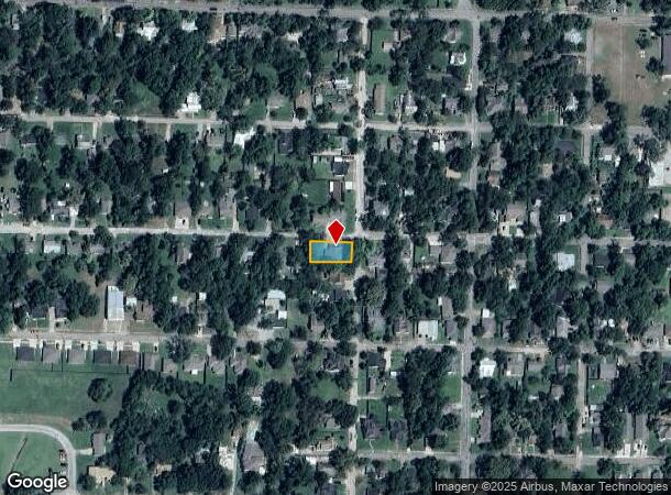 701 W 8Th St, Bonham, TX Parcel Map