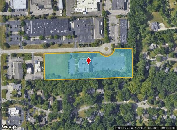  555 Hulet Dr, Bloomfield Hills, MI Parcel Map