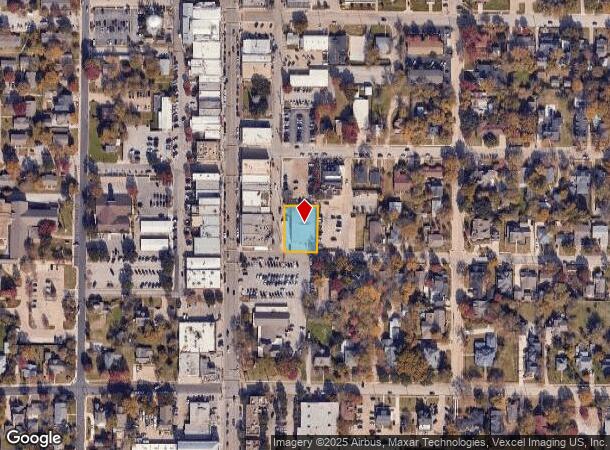 201 E Franklin St, Grapevine, TX Parcel Map