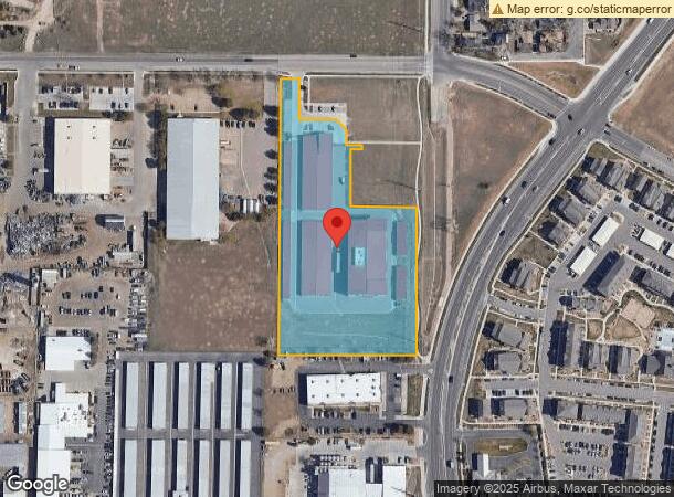  1057 Buckingham St, Fort Collins, CO Parcel Map