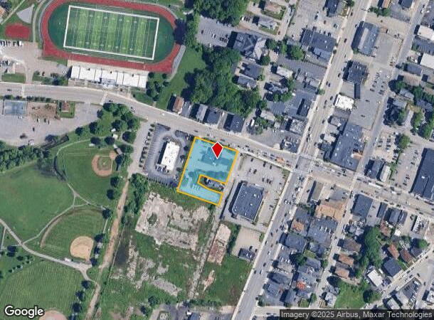266 Chandler St, Worcester, MA Parcel Map