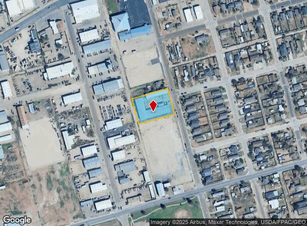  1106 Johnston St, Midland, TX Parcel Map