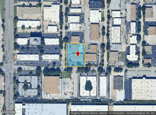  13612 Gamma Rd, Dallas, TX Parcel Map