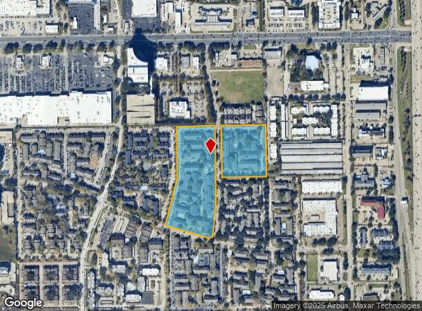  2750 Wallingford Dr, Houston, TX Parcel Map